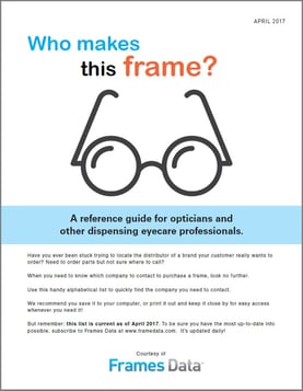 Who Makes This Frame?  Free ebook