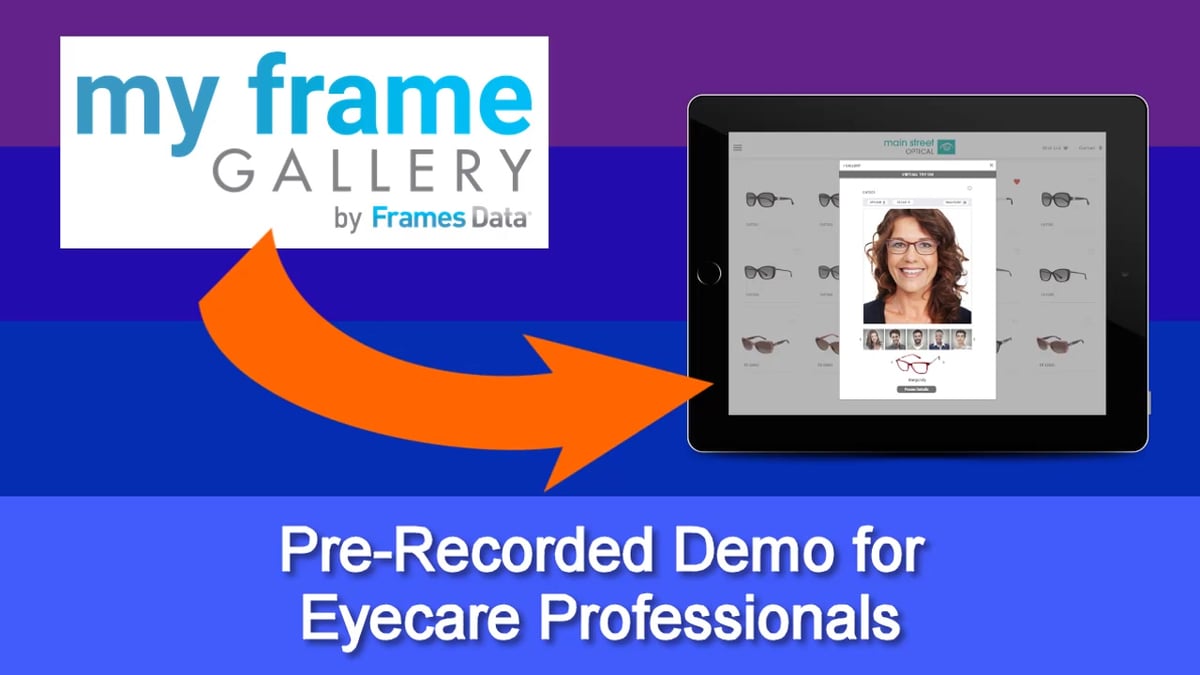 My Frame Gallery PreRecorded Video Sign Up